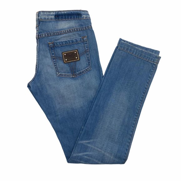 Dolce & Gabbana Denim - Dolce & Gabanna  Blue Denim Jeans Women's Jr L